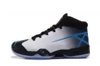 nike air jordan 30 homme black white blue